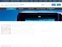 Tablet Screenshot of iconnect.atsu.edu